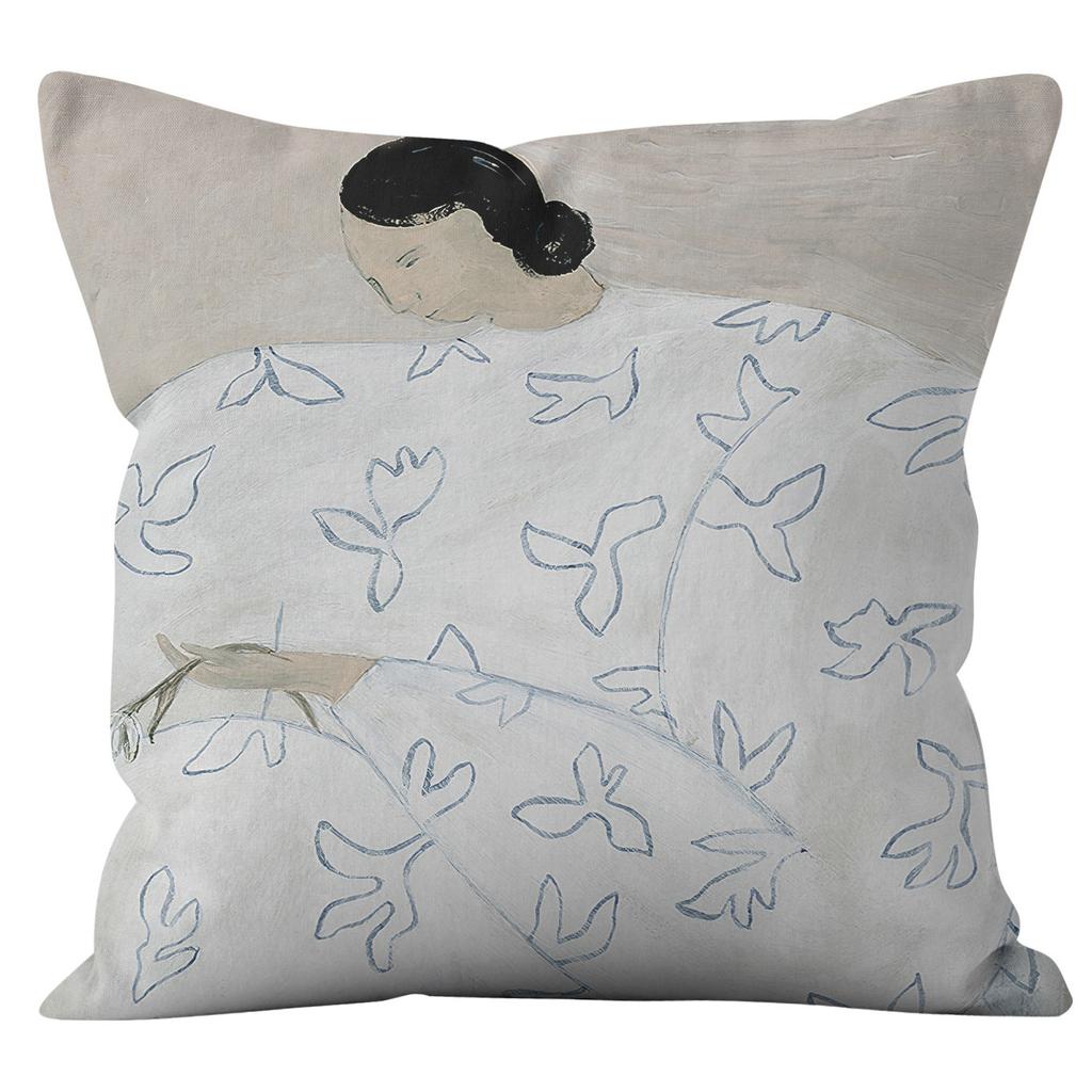 Abstrakte Kunst Wohnzimmer Sofakissenbezug Japanischer Stil Retro Kissen Kissen Schlafzimmer Rückenlehne