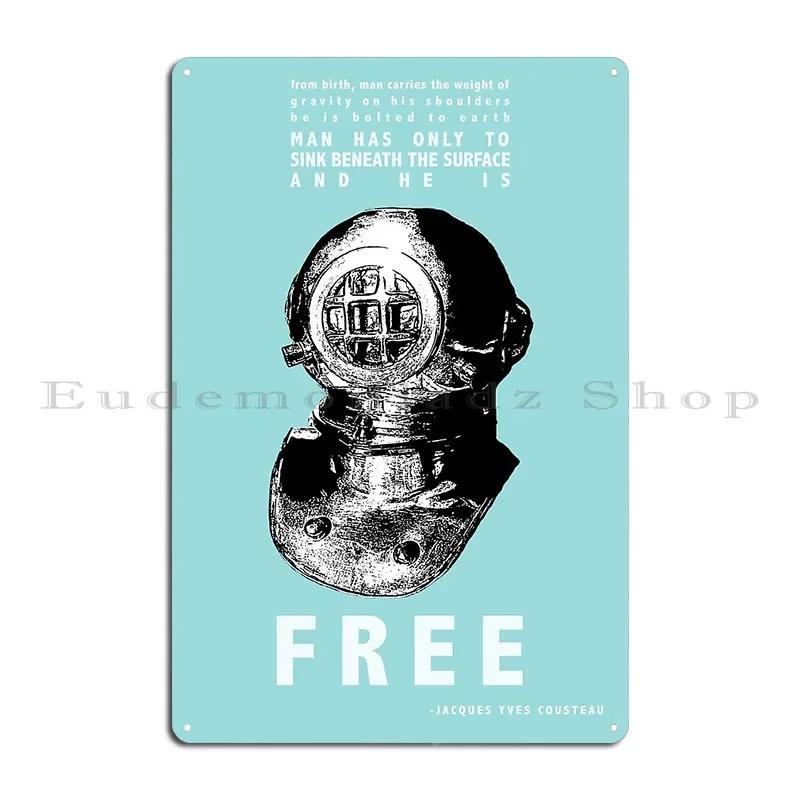Sink Beneath The Surface Metal Plaque Poster Retro Designing Home Bar Cave Club Bar Tin Sign Poster 20x30cm(7.8x11.8inch)