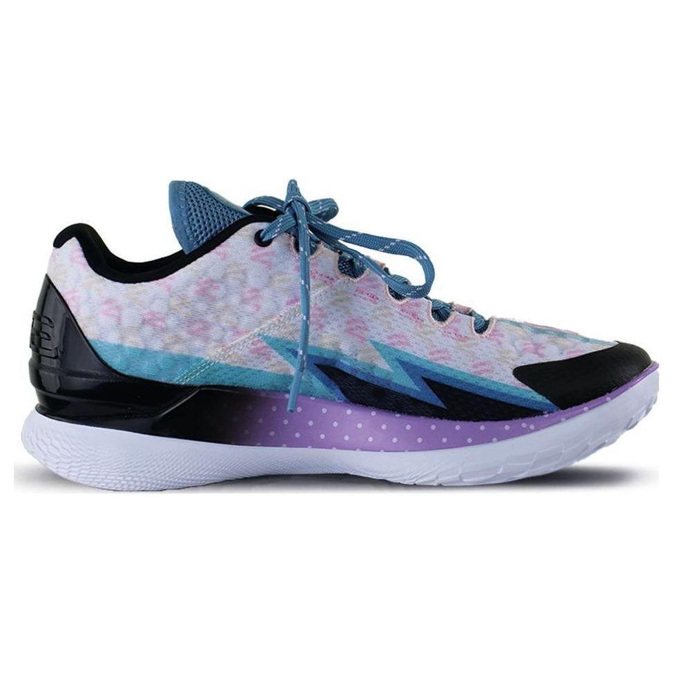 Curry Brand Curry 1 Low FloTro Draft Day Men Sneakers Pink Multi-Color 3026278-400