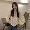 French Style Retro Puff Sleeve Blouse Women Korean Fashion Spliced Ruffles Shirt Ladies Elegant Chic Design Shirts