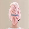 Hair Drying Towel, High-Density Coral Velvet Fabric Hair Wrap, Large Size Super Absorbent Hair Towel for Curly Hair