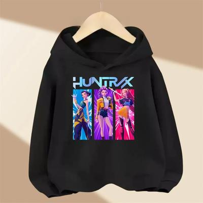Hoodies Sweatshirts Girls  Kids Girl Cartoon Printed Clothing Top Casual Fashion Sweatshirt Hoodie