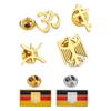1 Stück Deutscher Adler Brosche, Indische Yoga Hinduismus Om Religion, Amazigh Berber Symbole Marokko, Orthodoxes Kreuz #553862