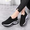 Fashion Casual Sport Shoes for Women  Wedge Platform Sneakers Women Air Cushion Mesh Breathable Women Vulcanized Shoes
