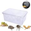 Breathable Reptile Breeding Box  For Lizards Geckos Snakes Spiders Scorpions Beetles Centipedes