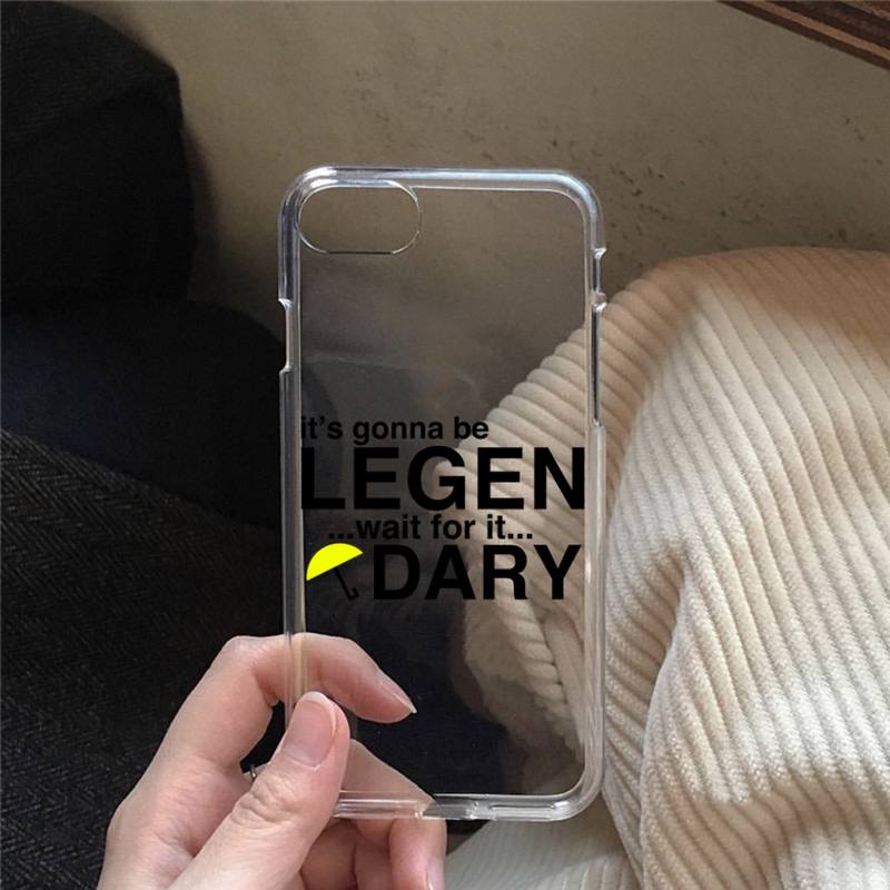 America sitcom how i met your mother himym quotes Phone Case for iPhone 11 12 13 mini pro XS MAX 8 7 6 6S Plus X 5S SE 2020 XR
