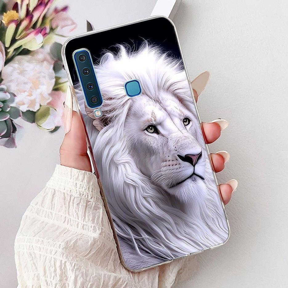 For Samsung Galaxy A9 2018 Case SM-A920F Cool Design Fashion Painted Cover Soft Silm Phone Case For Samsung A7 2018 A750F Fundas