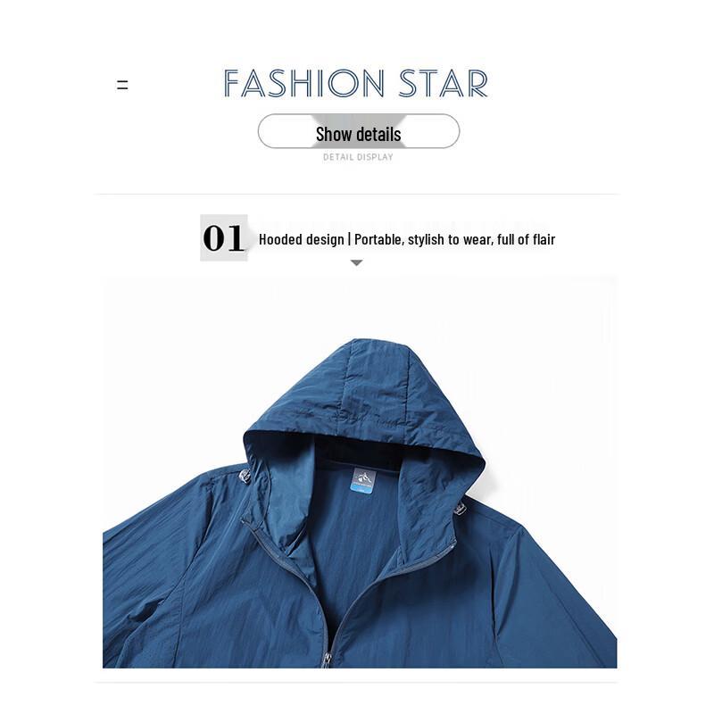 TUCANO Men's Hooded Sun Protection Jacket