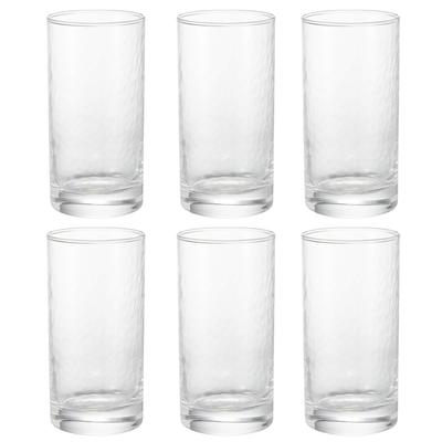 Dishwasher Made In Pack of 6 Tumbler, Clear, Approx. 235ml, Safe, Japan, 05062N,