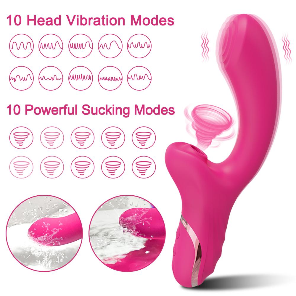 Sexy Adult Female  Sucking Vagina Vibrator Clitoris Stimulator Vibration Masturbation Tools Dildo Vibrator Adult Products