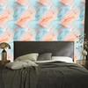 Ink wallpaper light gray, cream and celadon 50x1000