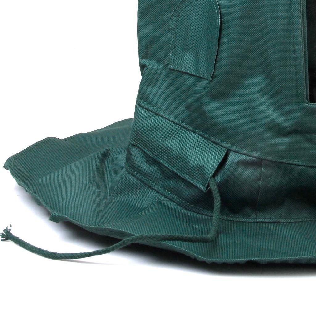 Hood Shawl Cap Wind Dust Protective , Canvas, 15.7inch / 40cm, Green