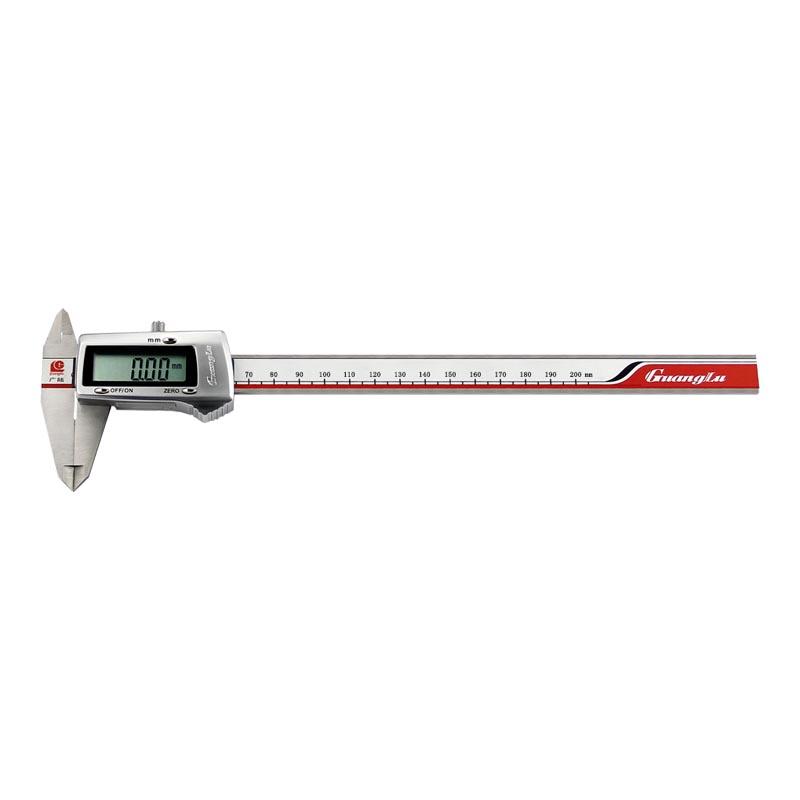 Guanglu 0-150mm Digital Caliper IP67 Stainless Steel 0.01mm Resolution for Data Transmission 0-150 mm