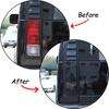 ABS Black For Hummer H2 2003-2009 Car Tail Light Cover Brake Light Protective Cover Car Exterior Accessories