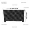 Soft Carbon Fiber Gear Shift Storage Panel Cover Trim for Skoda Octavia 2015 2016 2017 2018 2019 2020 Car Interior Accessories.