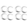 4X Car Interior Door Handle Cover Decorative Trim Ide Handle Escutcheon For Nissan Tiida 2005-2010 1.6 LIVINA NV200 A