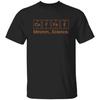 Coffee Periodic Table Unisex Shirt Gift Coffee Lover Tee Black Navy Dark Heather