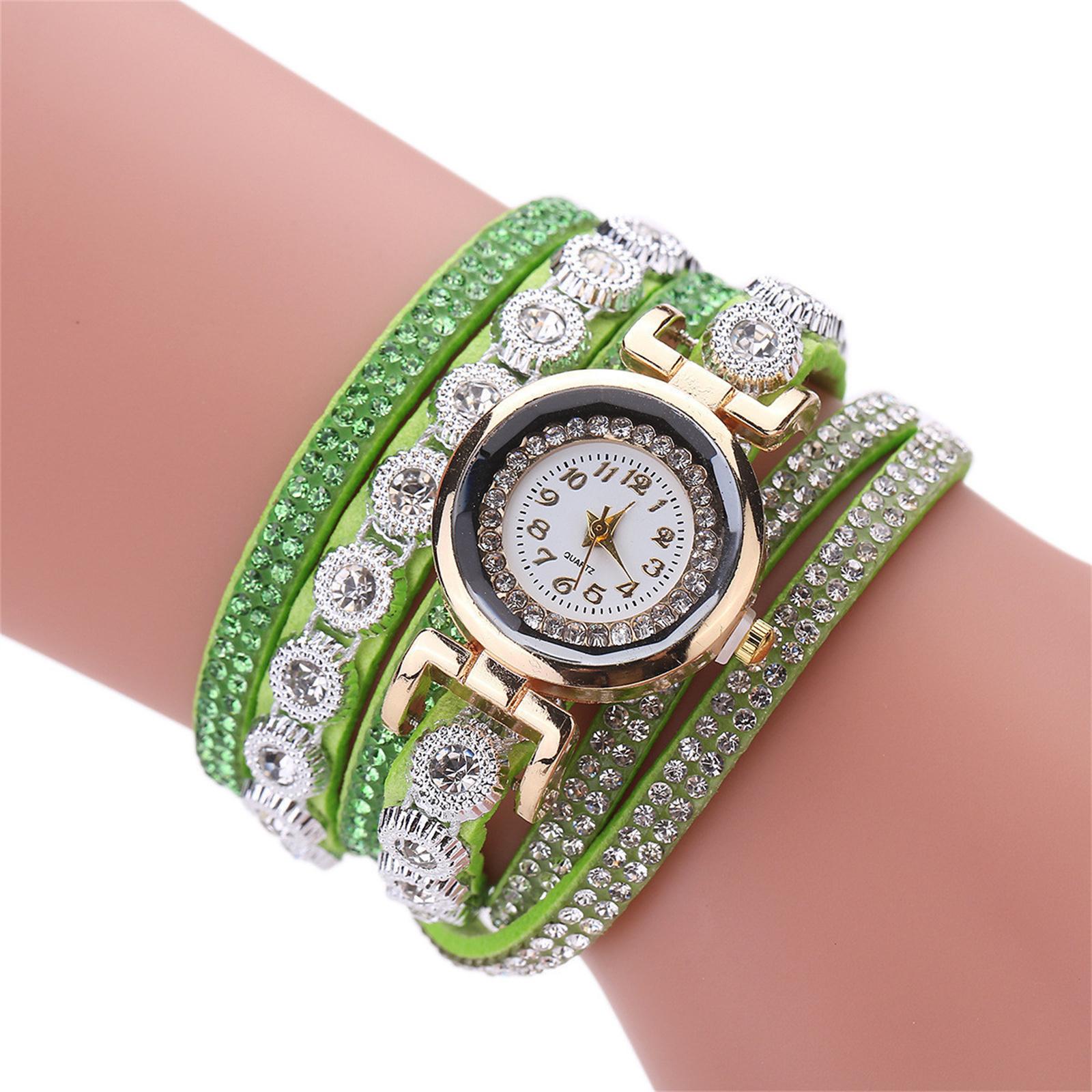 

Женские модные кожаные часы One Size