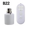 E27 or B22 Remote Control Light Bulb Base Socket Smart Timer Switch Wireless 8m Lamp Holder AC 110V 220V ON Off