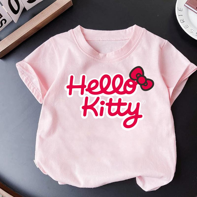 2026 New Cute Disney Fashion Printed Boys and Girls Summer Clothes Short Sleeves Baby Cotton Casual Tshirt