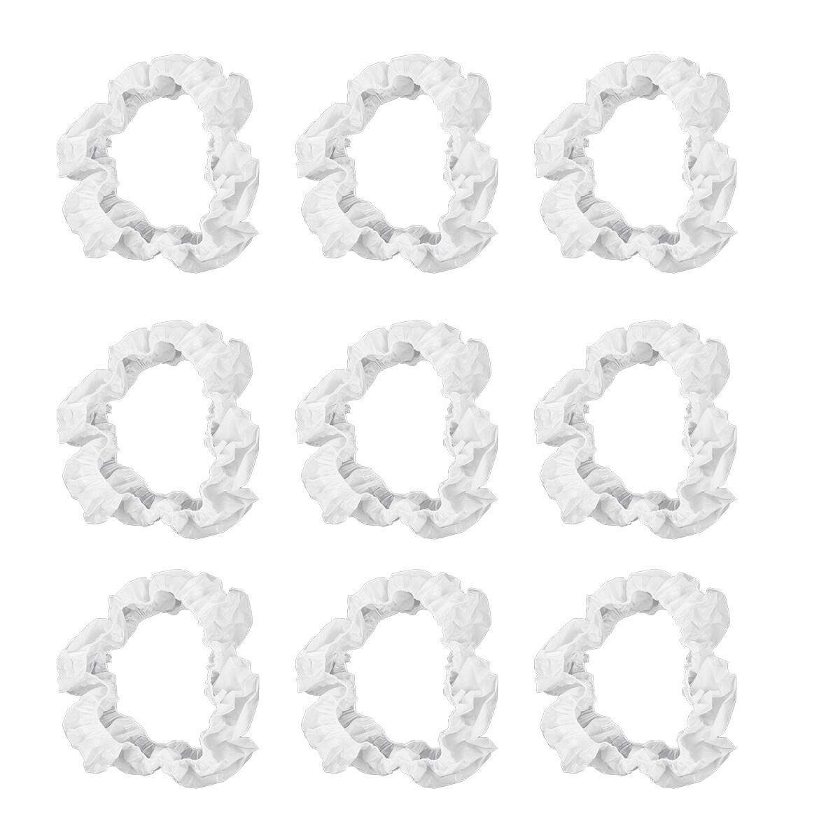 

Steering Wheel Cover Auto Supplies Disposable Plastic Universal Film Car Decor Anti-dust белый