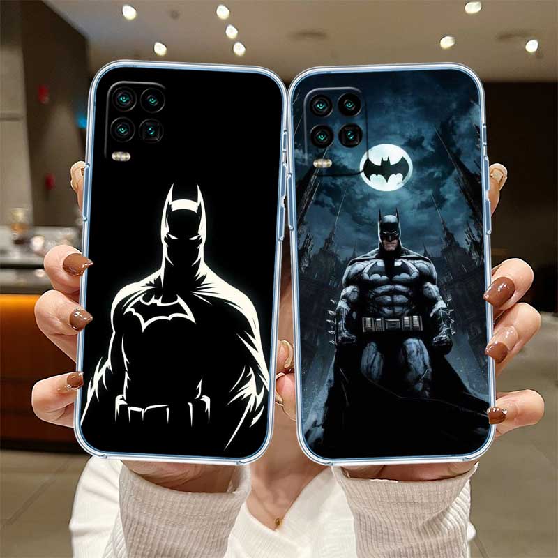 NH7 Batman Transparent Phone Case for LG K22 K30 K40 K40S K41 K42 K50 K50S K51 K51S K52 K61 K62 K71 K92 Q60 Q61 V40 V50 V60