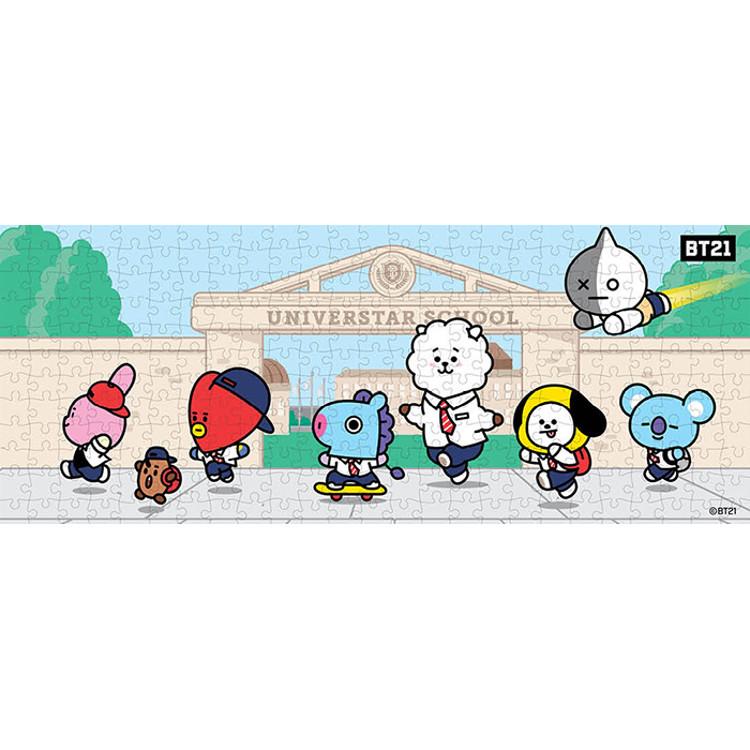 300 Piece Jigsaw Puzzle - BT21 Universe Star School (Mini), Popular Korean Puzzle