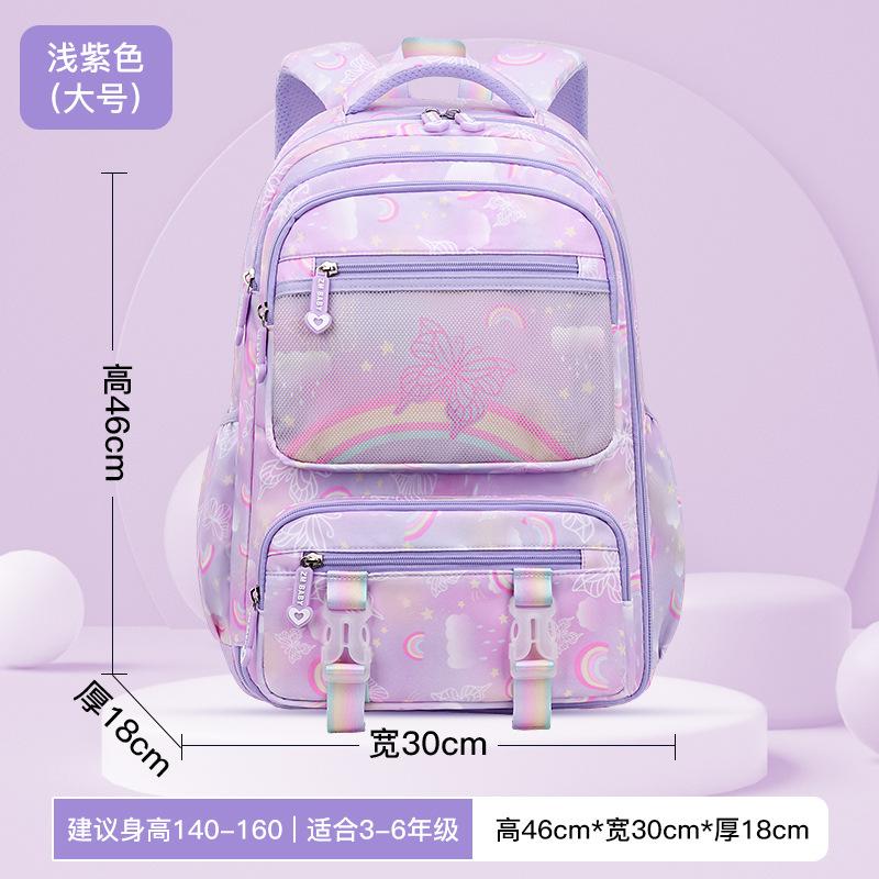 2024 Children School Bags for Girls Orthopedic Kids princess Backpack schoolbag Primary School backpack Kids book bag mochila
