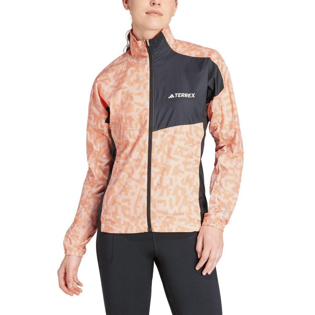 adidas Womens/Ladies Terrex Trail Windproof Running Wind Jacket