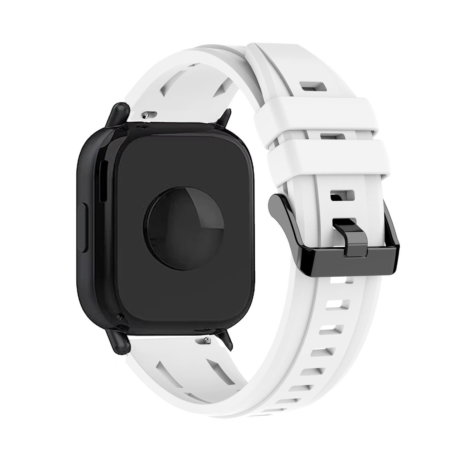 

22mm Watch Straps For For Redmi watch 5 Lite/5 Active Accessories Sport Silicone Bracelet correa Xiaomi Redmi watch5 active band Redmi watch 5 Lite білий