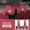 RSQ1 Valve Stems Caps Car Hooks Cable Key Self-Adhesive Dashboard Wall Hanging Hook For Volkswagen VW Golf Polo 4 5 6 Passat B5 B6 B7