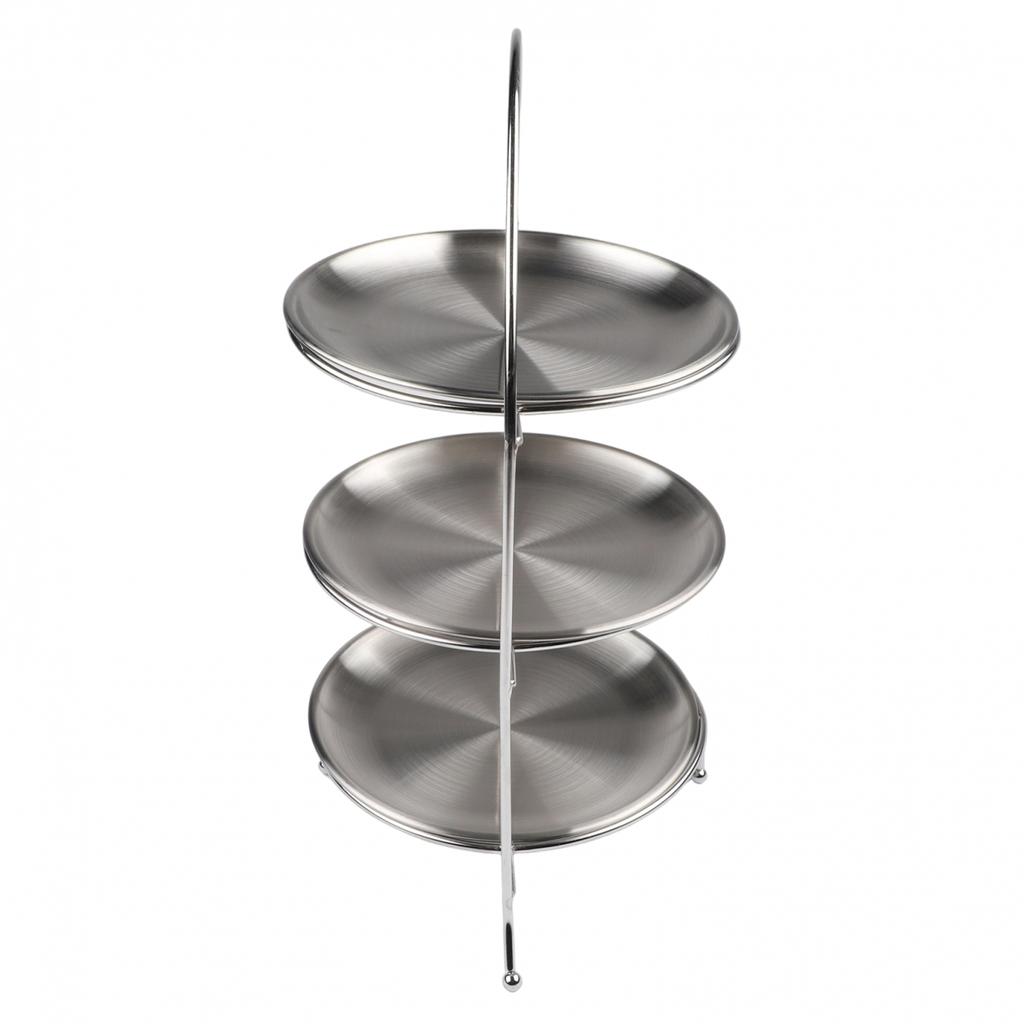 Vícepatrový servírovací stojan Nerezový tác Snadno čistitelný