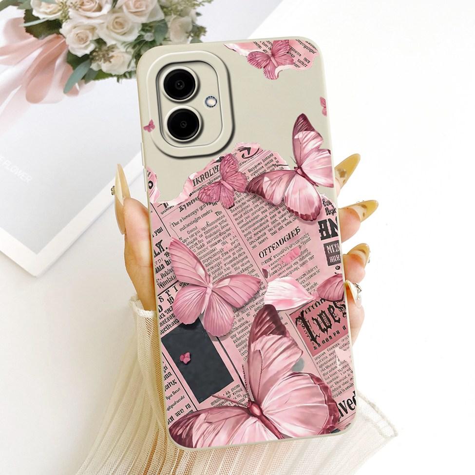 Case For Samsung Galaxy A06 4G SM-A065F SM-A065M Cover For Samsung A06 4G Casing Silicone Luxury Fashion Kawaii Cute 2D Painted