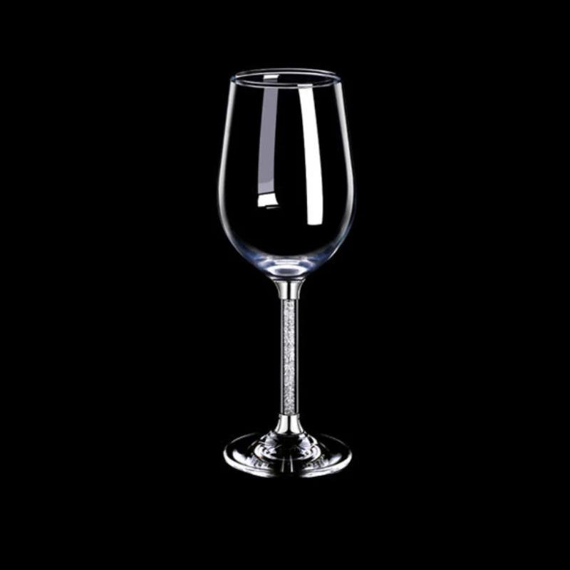 Copa de vino de boda creativa, copa de champán única, copa de cristal para regalo de fiesta, copa de brindis, copa de cristal para aniversario