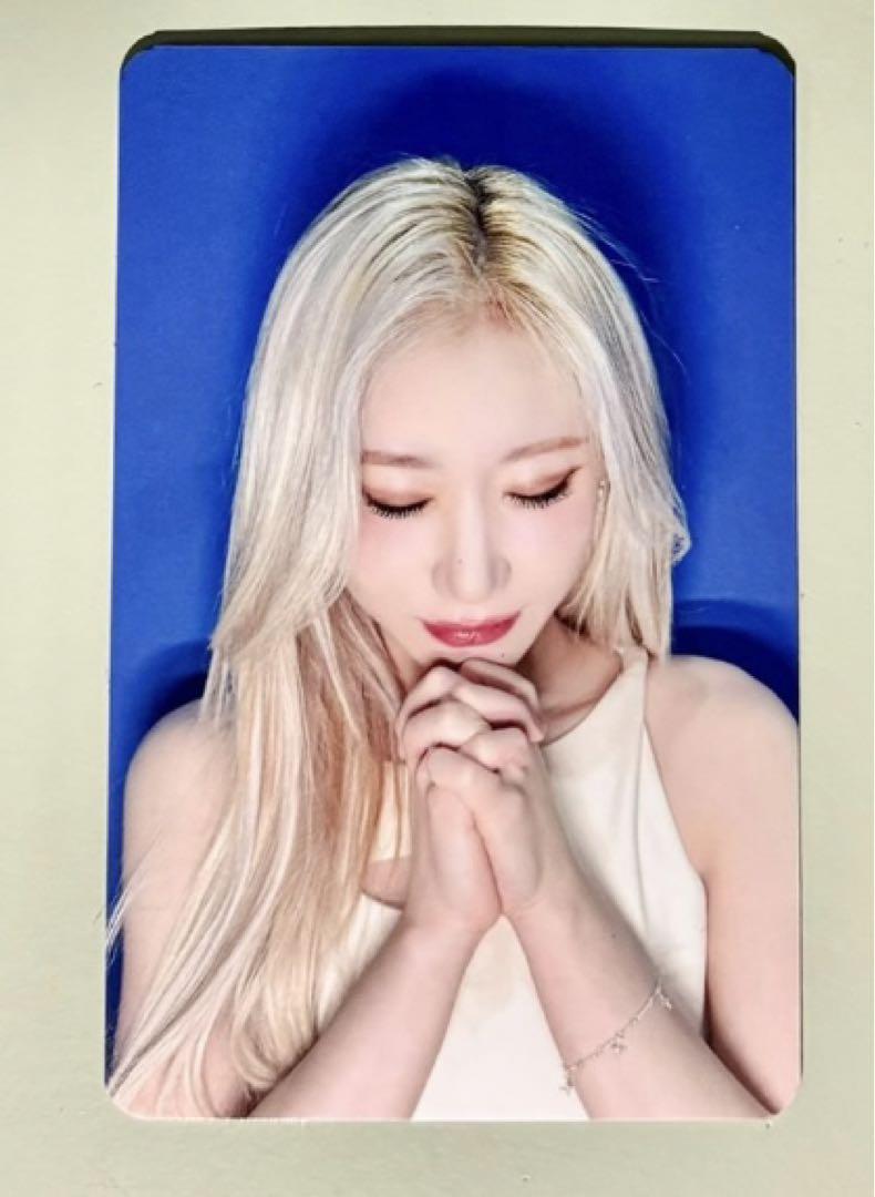 

[USED] itzy GOLD makestar China Shanghai Chaeryeong bonus trading card