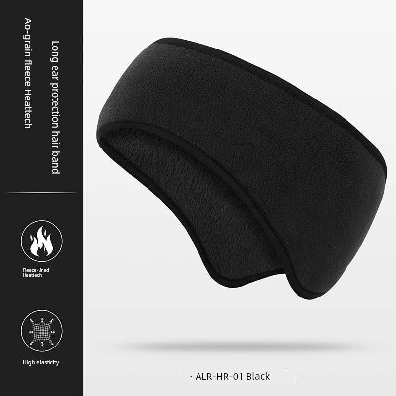 

Ear Protection Cycling Scratch Grain Protection Running Forehead Outdoor Hair Band Shake. Heattech Work Clothing Velvet Headscarf Ruidong Velvet Horse ALR-HR-01 Black One size