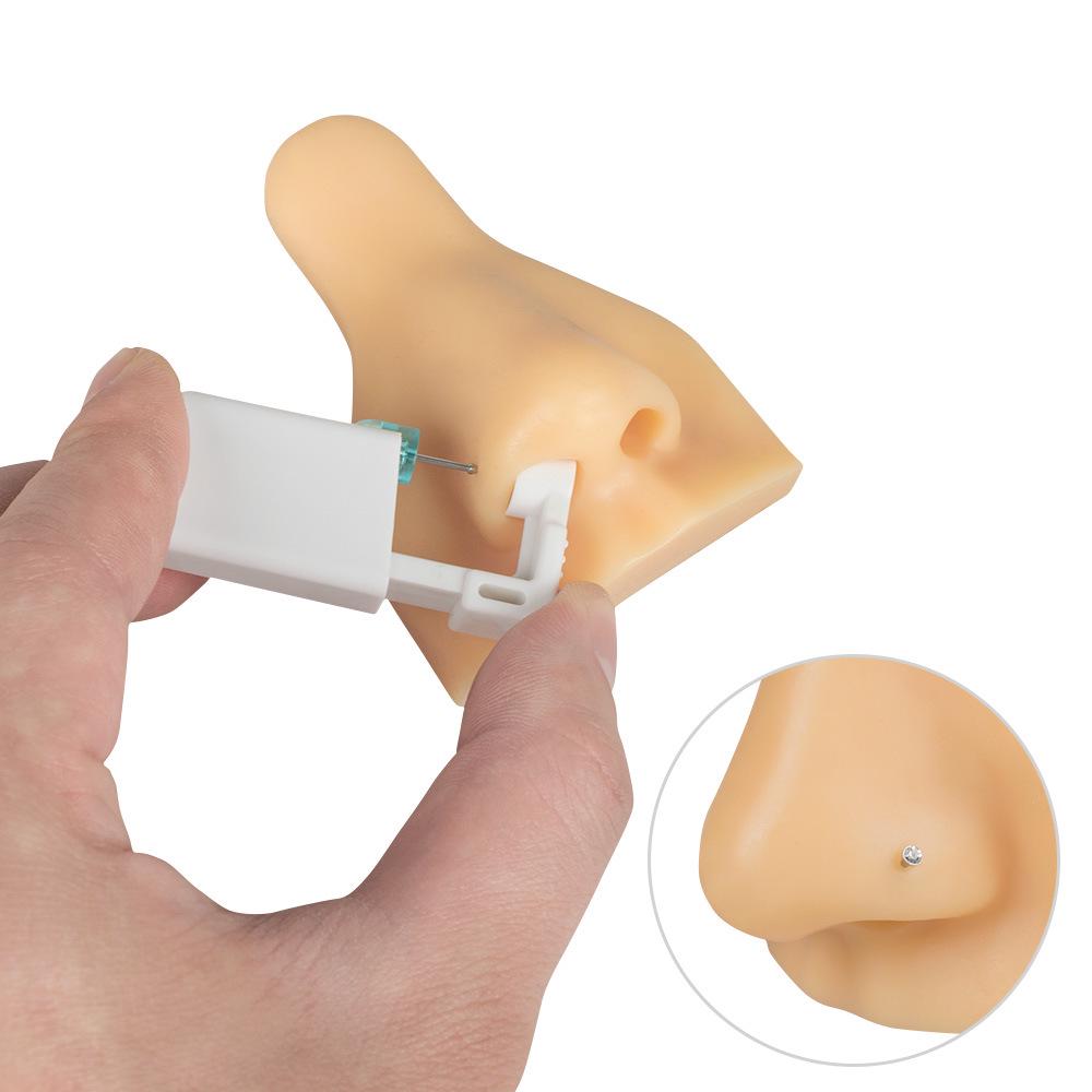 Silicone Ear Model for Light/Dark Skin Tones - Soft Ear Model for Ear Picking Practice