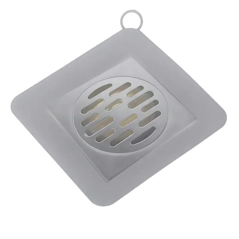 Geruchsdichte Silikon-Bodenablaufmatte für Küche & Bad – Verstopfungshemmende Kanalabdeckung