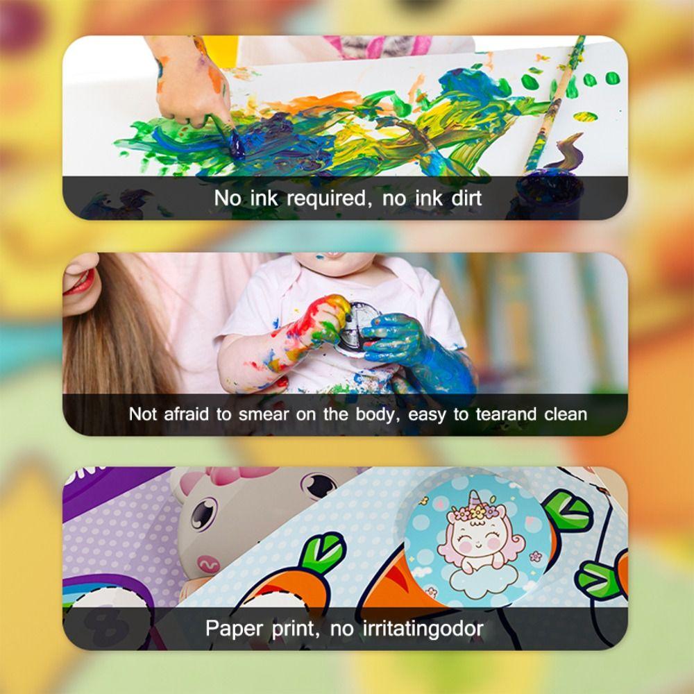 Funny Reward Stickers Toys Set DIY Crafts Children's Seal Toy  Kids Playing Supplies