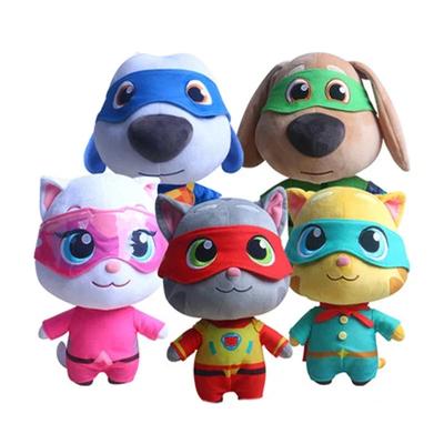 Kawaii 28cm Versão Que Não Fala Talking Tom And Friends Série Heróis Talking Tom Angela Hank Ginger Ben Bonecas de Pelúcia Presente para Fãs Crianças