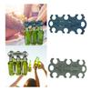 6 Can Drink Carrier Reusable Portable Compact with Bottle Opener Wine Bottle Holder for Business Car Picnic Home Gatherings