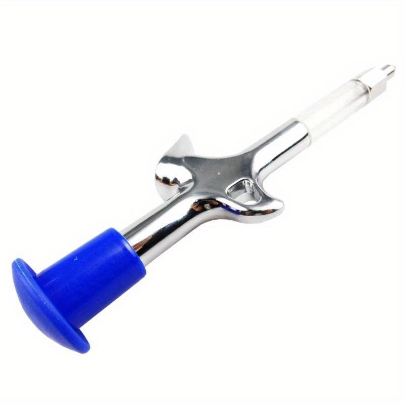 1 pçs ciclismo liga de alumínio pistola graxa mini bico seringa acessórios da bicicleta manutenção injetor corrente suprimentos ciclismo lubrificação