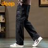 Men's Casual Multi-Pocket Straight-Leg Cargo Pants