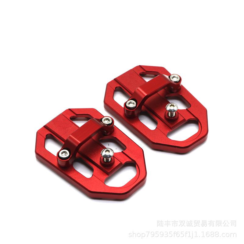 Widened Foot Pegs for Honda CB400X, CB400F, NC700, NC750