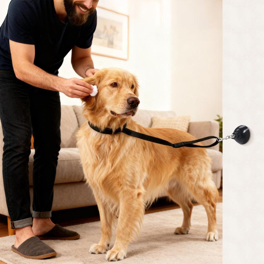 Dog Grooming Loop Adjustable Suction Base Band Groomer Helper For Bathing Nail Trimming Restraint Home Pet Care Salon