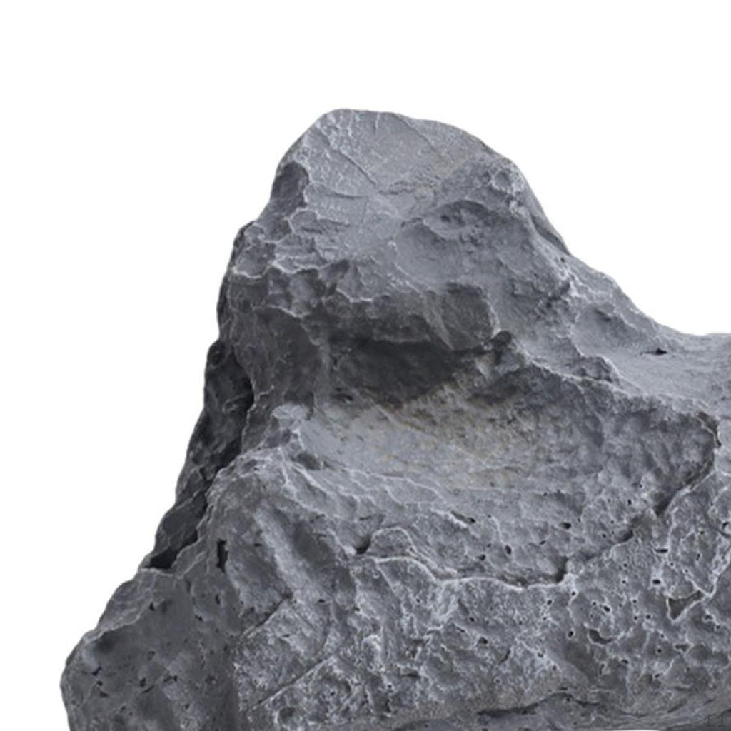 Artificial Foam Stone Sculpture, Portable, Weather-resistant, Landscaping Texture for Patio,