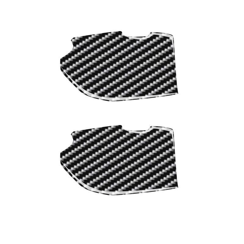 Chevrolet Camaro 10-15 Carbon Fiber Interior Door Bowl Frame Sticker