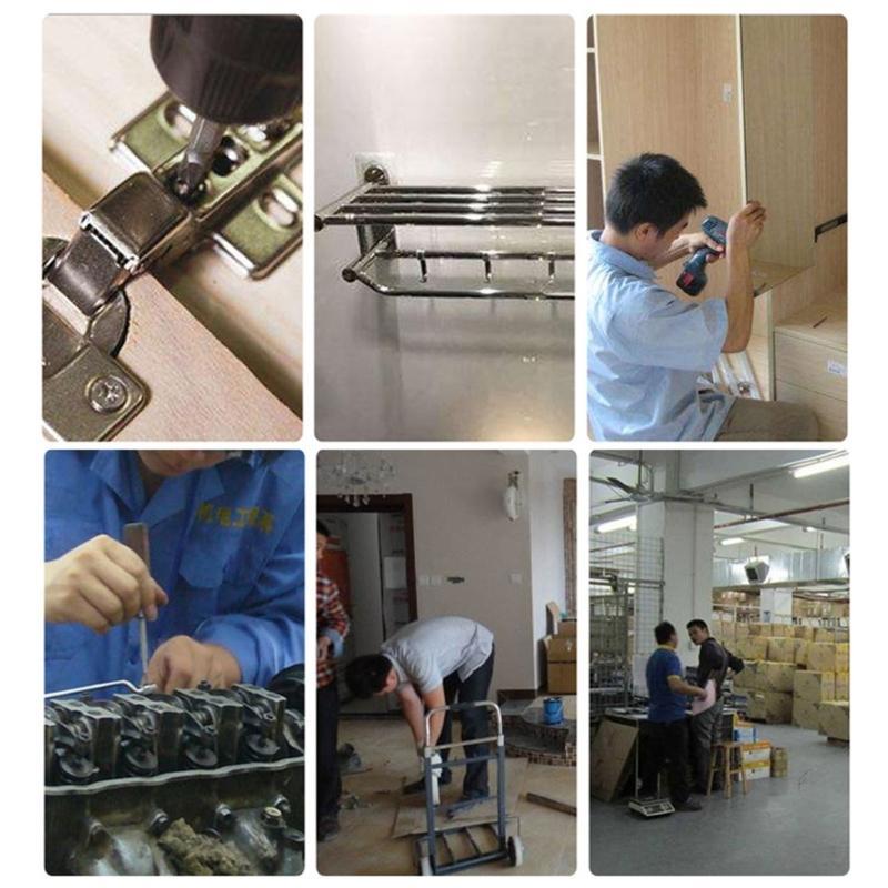 High Levels Attraction Driver Bit Screwdriver Bit with Removable Magnetic Rings Attraction Part for Electric Gadgets