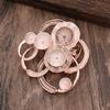 Luxury Hot Sale Geometric Hollow Enamel Color Planet Magnetic Brooch, Fashion Personality Women's Versatile Alloy Brooch