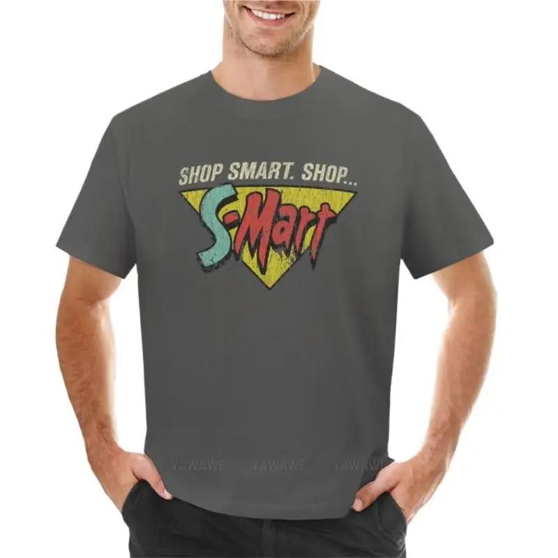 

man t-shirt o-neck top teeshirt Shop Smart. Shop S-Mart! T-Shirt oversized t shirt summer clothes Men s t shirts 4XL